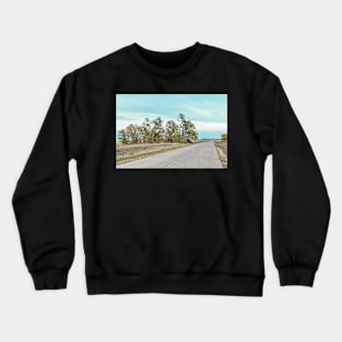 Twister filming location house roll Crewneck Sweatshirt